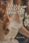 Portada del libro "Lo que trajo la tormenta"