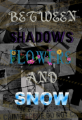 Portada del libro "Between shadows, flowers and snow"