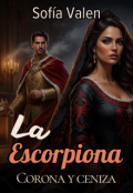 Portada del libro "La Escorpiona. Corona y ceniza"