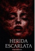 Portada del libro "Herida Escarlata"