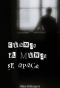 Portada del libro "Cuando el mundo se apago"