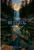 Portada del libro "No es real "