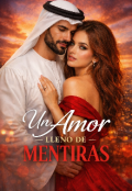 Portada del libro "Un amor lleno de mentiras "