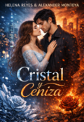Portada del libro "Cristal y Ceniza"
