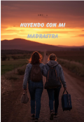 Portada del libro "huyendo con mi madrastra"