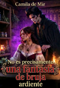 Portada del libro "No es precisamente una fantas&iacute;a de bruja ardiente"