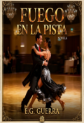 Portada del libro "Fuego en la Pista."