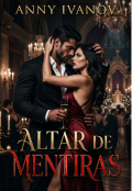 Portada del libro "Altar de Mentiras"