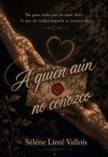 Portada del libro "A quien a&uacute;n no conozco"