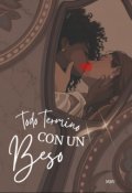 Portada del libro "Todo termino con un beso. (girls love)"