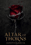 Portada del libro "Altar de Espinas"