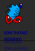 Portada del libro "Sony The Fast Hedgehog"