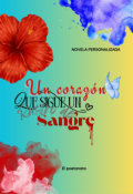 Portada del libro "Un coraz&oacute;n que sigue el rastro de sangre"