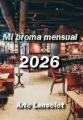 Portada del libro "Mi broma mensual 2026"