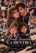 Portada del libro "Donde termina la mentira."