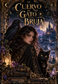 Portada del libro "El cuervo el gato y la bruja "