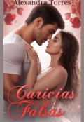 Portada del libro "Caricias falsas"