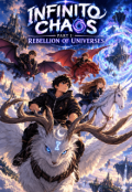 Portada del libro "infinite chaos 1: rebellion of universes"