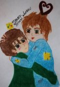 Portada del libro "En El Ombligo De La Luna (mechoa) [lemon, Yaoi +18, Mpreg]"
