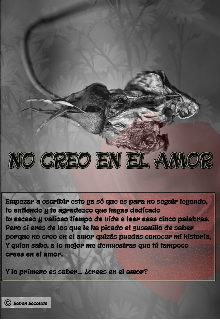 No creo en el amor 