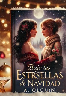 Bajo las estrellas de Navidad.