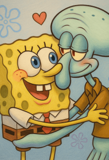 El amor Secreto de Bob y Calamardo