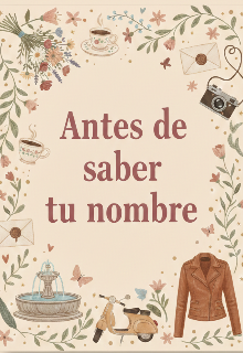 Antes de saber tu nombre