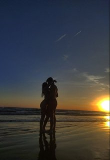 Bajo el último atardecer del verano