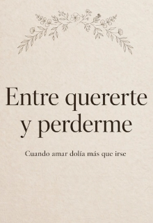Entre quererte y perderme